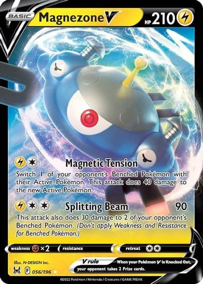 Magnezone V SWSH11: Lost Origin Pokemon card