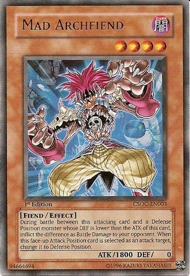 Mad Archfiend Crossroads of Chaos Yu-Gi-Oh! card