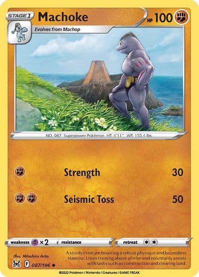 Machoke SWSH11: Lost Origin Pokemon card