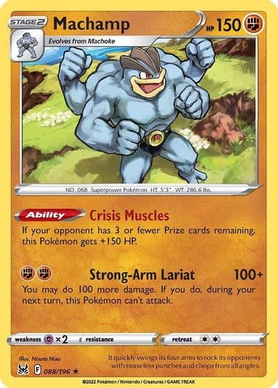 Machamp SWSH11: Lost Origin Pokemon card