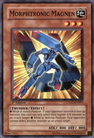 Morphtronic Magnen Crossroads of Chaos Yu-Gi-Oh! card