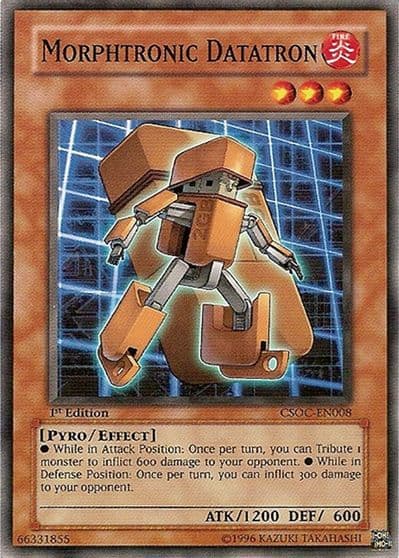 Morphtronic Datatron Crossroads of Chaos Yu-Gi-Oh! card