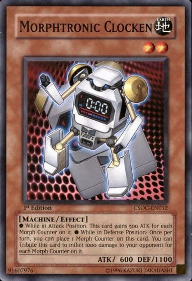 Morphtronic Clocken Crossroads of Chaos Yu-Gi-Oh! card