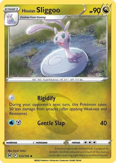 Hisuian Sliggoo SWSH11: Lost Origin Pokemon card