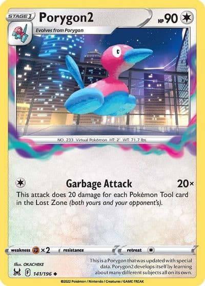 Porygon2 SWSH11: Lost Origin Pokemon card