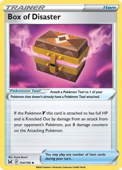 Box of Disaster SWSH11: Lost Origin Pokemon card