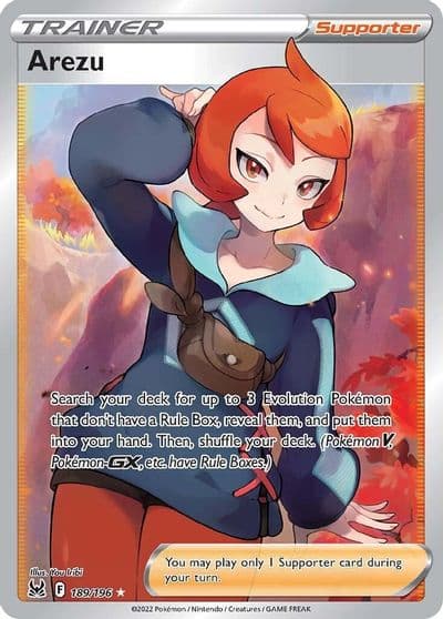 Arezu (Full Art) SWSH11: Lost Origin Pokemon card