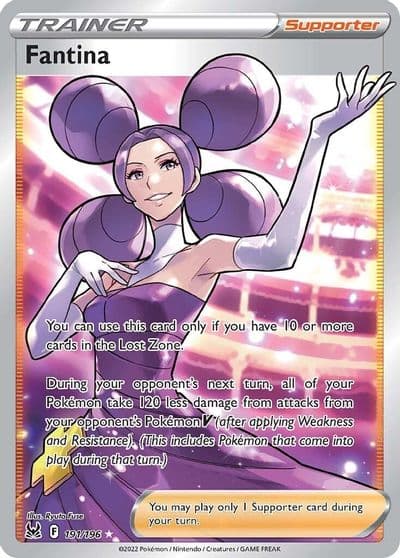 Fantina (Full Art) SWSH11: Lost Origin Pokemon card