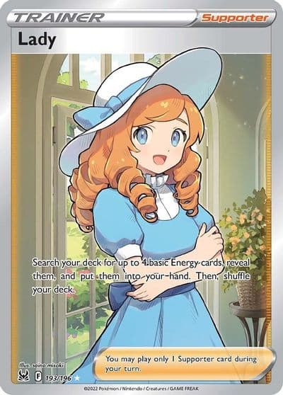Lady (Full Art) SWSH11: Lost Origin Pokemon card