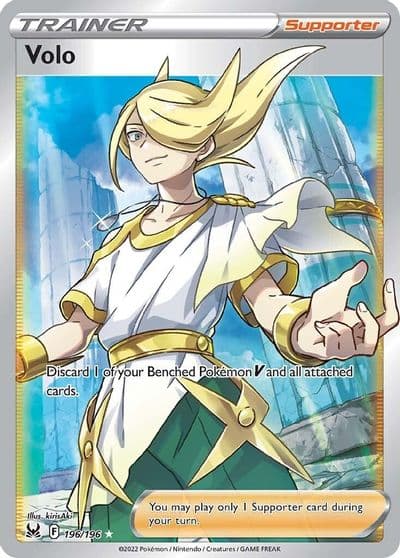 Volo (Full Art) SWSH11: Lost Origin Pokemon card