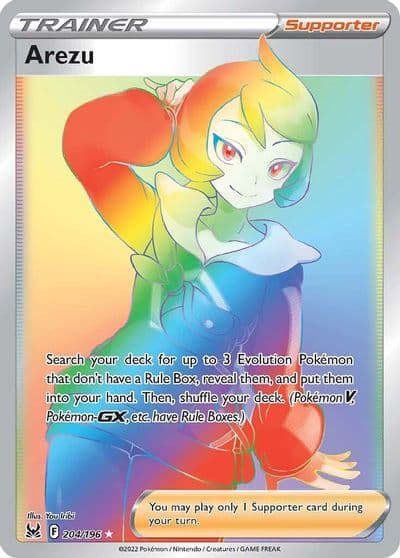 Arezu (Secret) SWSH11: Lost Origin Pokemon card