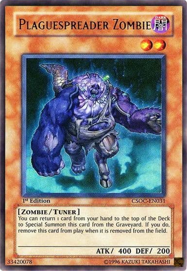 Plaguespreader Zombie Crossroads of Chaos Yu-Gi-Oh! card