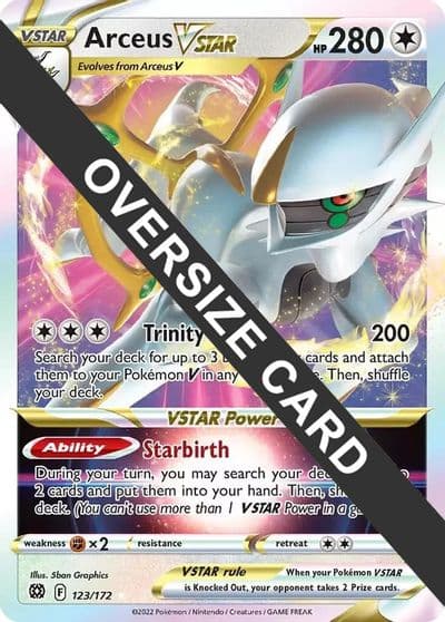 Arceus VSTAR Jumbo Cards Pokemon card