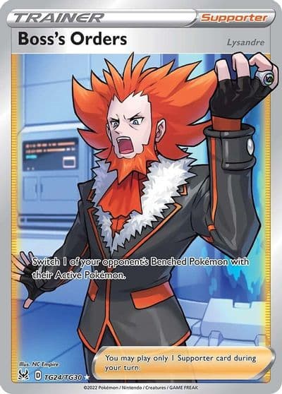 Boss's Orders SWSH11: Lost Origin Trainer Gallery Pokemon card
