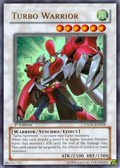 Turbo Warrior Crossroads of Chaos Yu-Gi-Oh! card