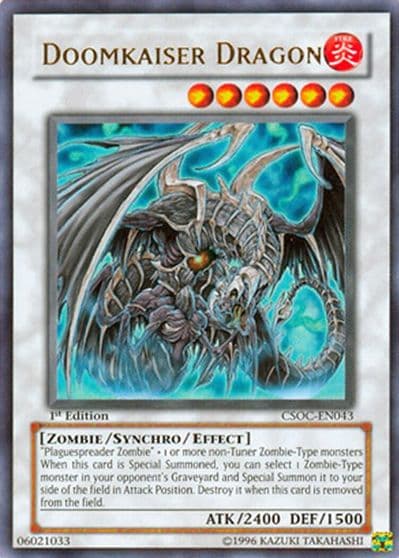Doomkaiser Dragon Crossroads of Chaos Yu-Gi-Oh! card