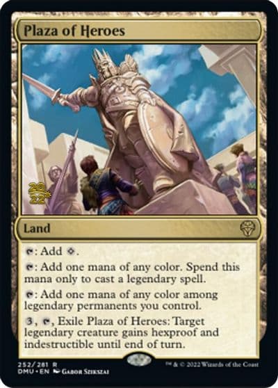 Plaza of Heroes Prerelease Cards Magic card