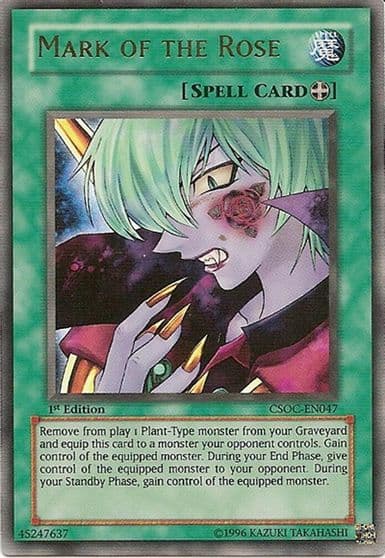 Mark of the Rose Crossroads of Chaos Yu-Gi-Oh! card