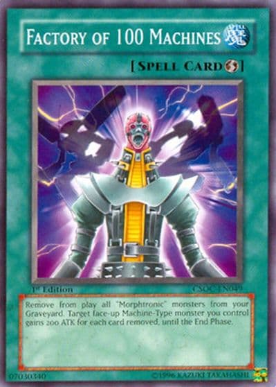 Factory of 100 Machines Crossroads of Chaos Yu-Gi-Oh! card