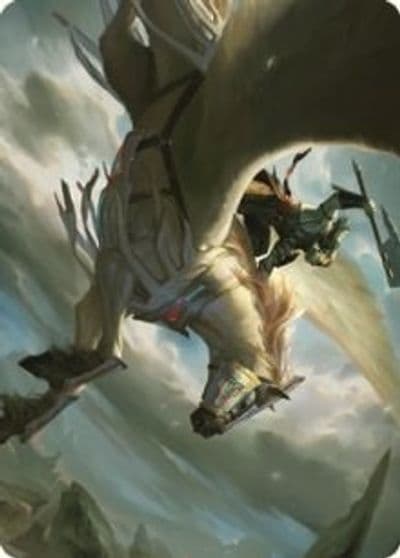 Cleaving Skyrider Art Card Art Series: Dominaria United Magic card