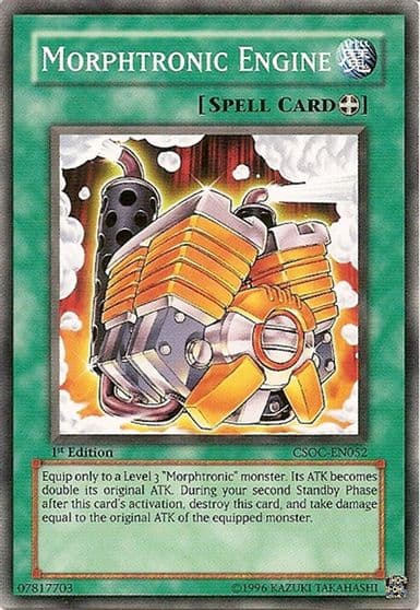 Morphtronic Engine Crossroads of Chaos Yu-Gi-Oh! card