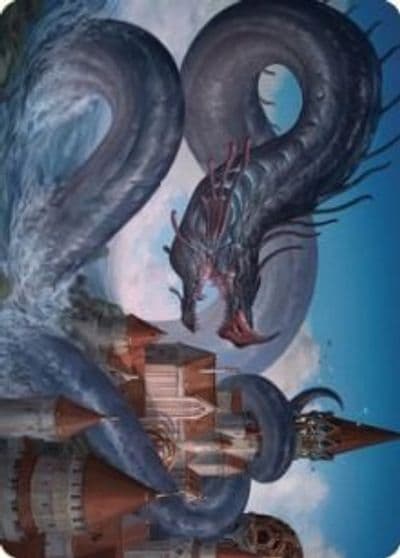 Tolarian Terror Art Card Art Series: Dominaria United Magic card