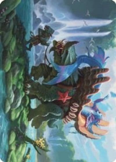 Vodalian Mindsinger Art Card Art Series: Dominaria United Magic card