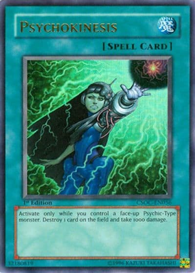 Psychokinesis Crossroads of Chaos Yu-Gi-Oh! card