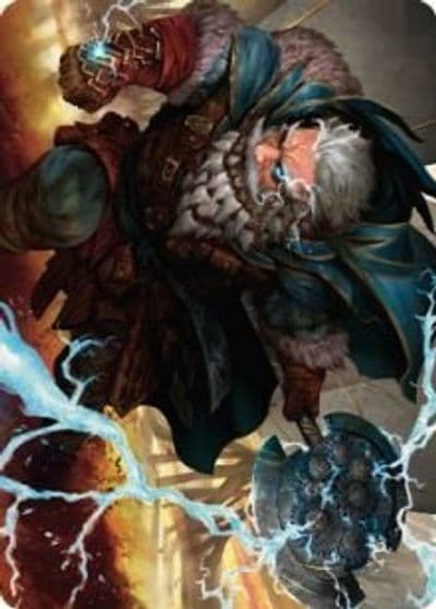 Electrostatic Infantry Art Card Art Series: Dominaria United Magic card