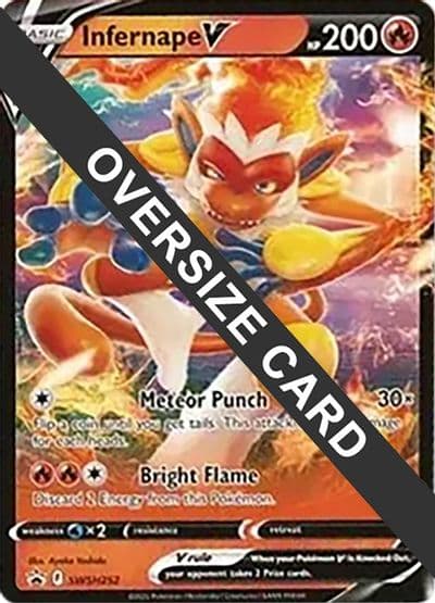 Infernape V - SWSH252 Jumbo Cards Pokemon card