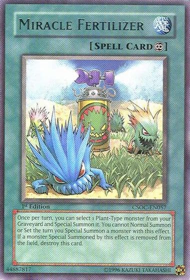 Miracle Fertilizer Crossroads of Chaos Yu-Gi-Oh! card