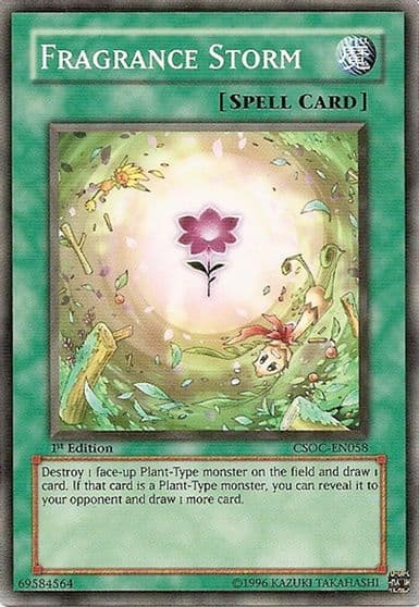 Fragrance Storm Crossroads of Chaos Yu-Gi-Oh! card