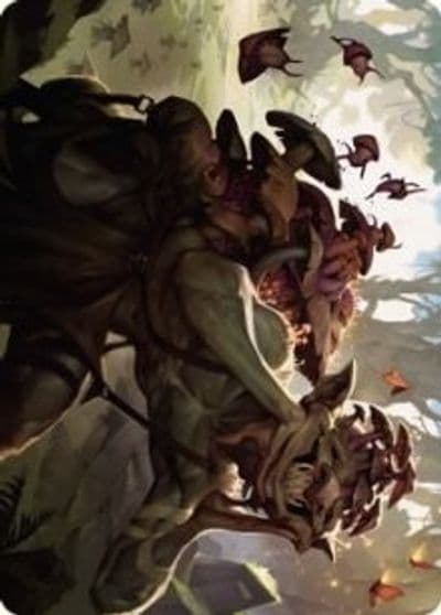 Sprouting Goblin Art Card Art Series: Dominaria United Magic card