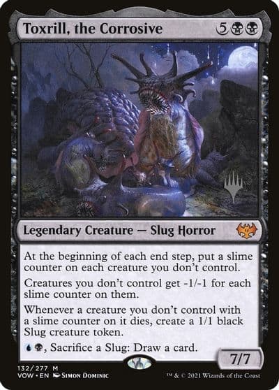 Toxrill the Corrosive Promo Pack: Dominaria United Magic card