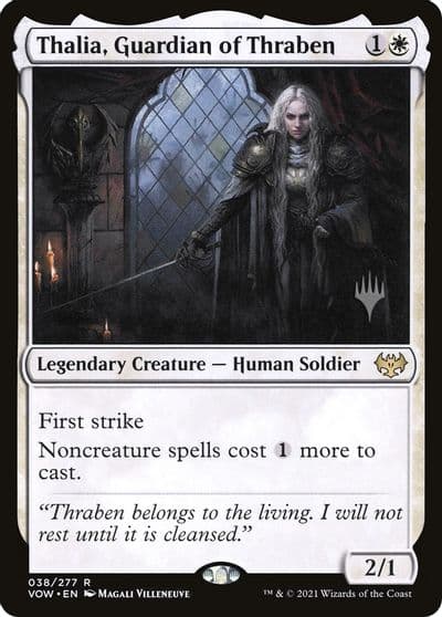 Thalia Guardian of Thraben Promo Pack: Dominaria United Magic card
