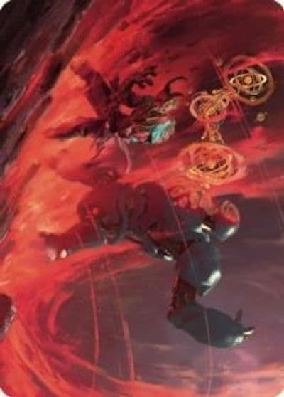 Twinferno Art Card Art Series: Dominaria United Magic card