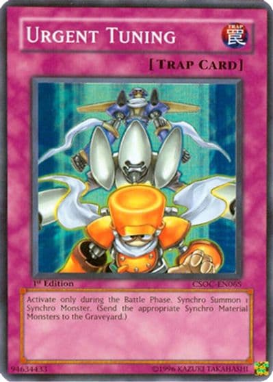 Urgent Tuning Crossroads of Chaos Yu-Gi-Oh! card