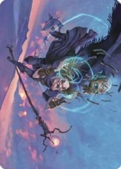 Zur Eternal Schemer Art Card 56 81 Art Series: Dominaria United Magic card