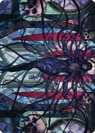Braids Arisen Nightmare Art Card 66 81 Art Series: Dominaria United Magic card