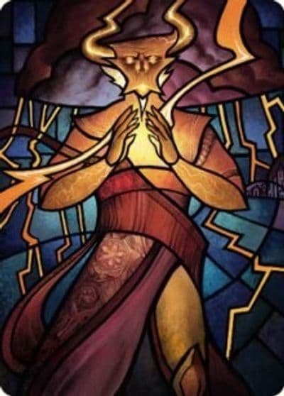 Najal the Storm Runner Art Card Art Series: Dominaria United Magic card