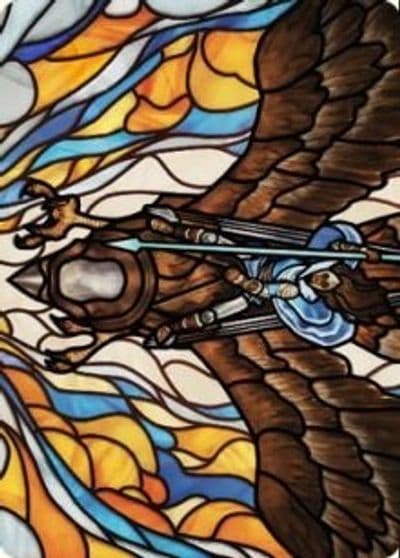 Tura Kennerud Skyknight Art Card Art Series: Dominaria United Magic card