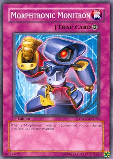 Morphtronic Monitron Crossroads of Chaos Yu-Gi-Oh! card