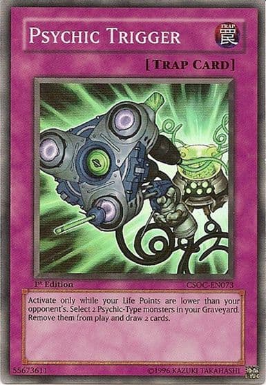 Psychic Trigger Crossroads of Chaos Yu-Gi-Oh! card