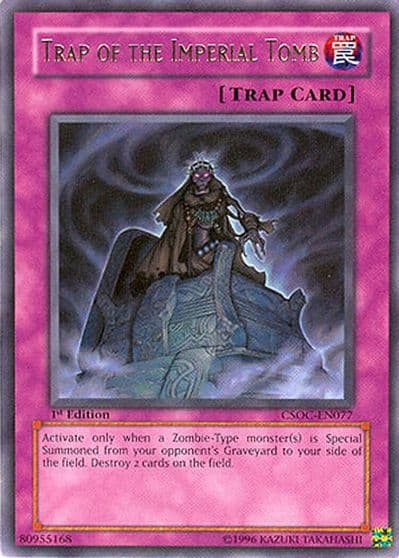 Trap of the Imperial Tomb Crossroads of Chaos Yu-Gi-Oh! card