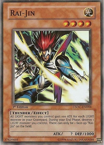 Rai Jin Crossroads of Chaos Yu-Gi-Oh! card