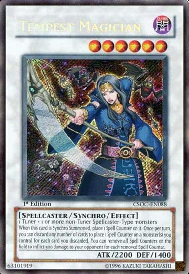 Tempest Magician Crossroads of Chaos Yu-Gi-Oh! card