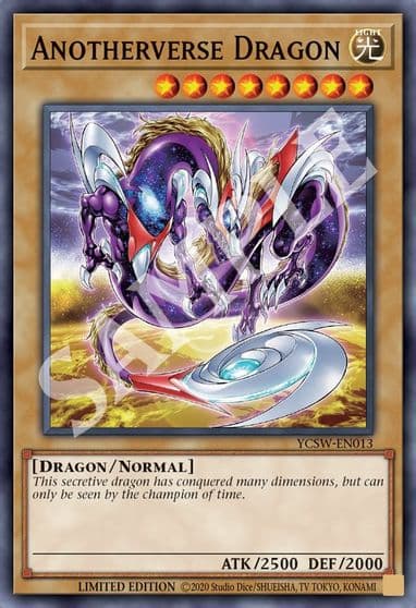 Anotherverse Dragon UR Yu-Gi-Oh! Championship Series Prize Cards Yu-Gi-Oh! card