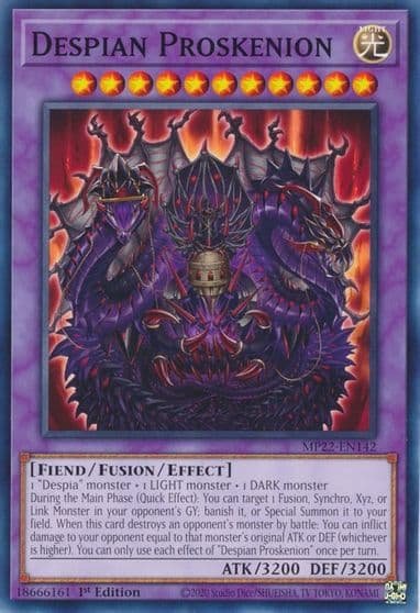 Despian Proskenion 2022 Tin of the Pharaoh's Gods Yu-Gi-Oh! card