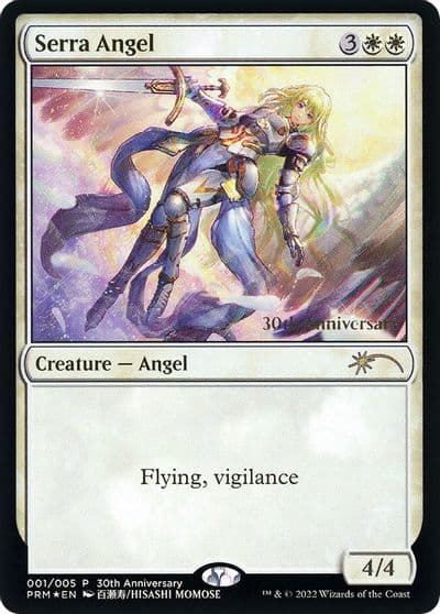 Serra Angel 001 30th Anniversary Promos Magic card