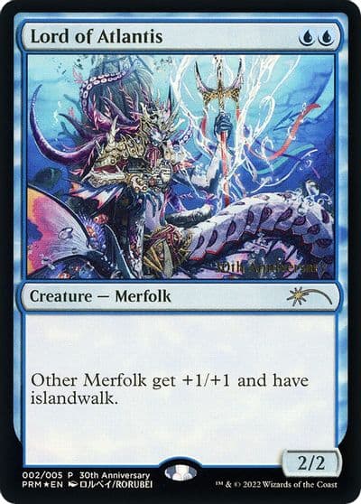 Lord of Atlantis 30th Anniversary Promos Magic card